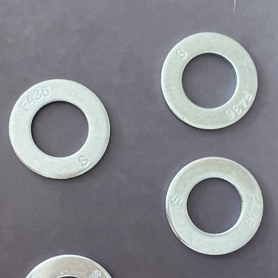 F436 Köprüler için Yüksek Tensili Yıkama Makinesinin 1/4''- 4'', Çinko Kaplama / HDG
